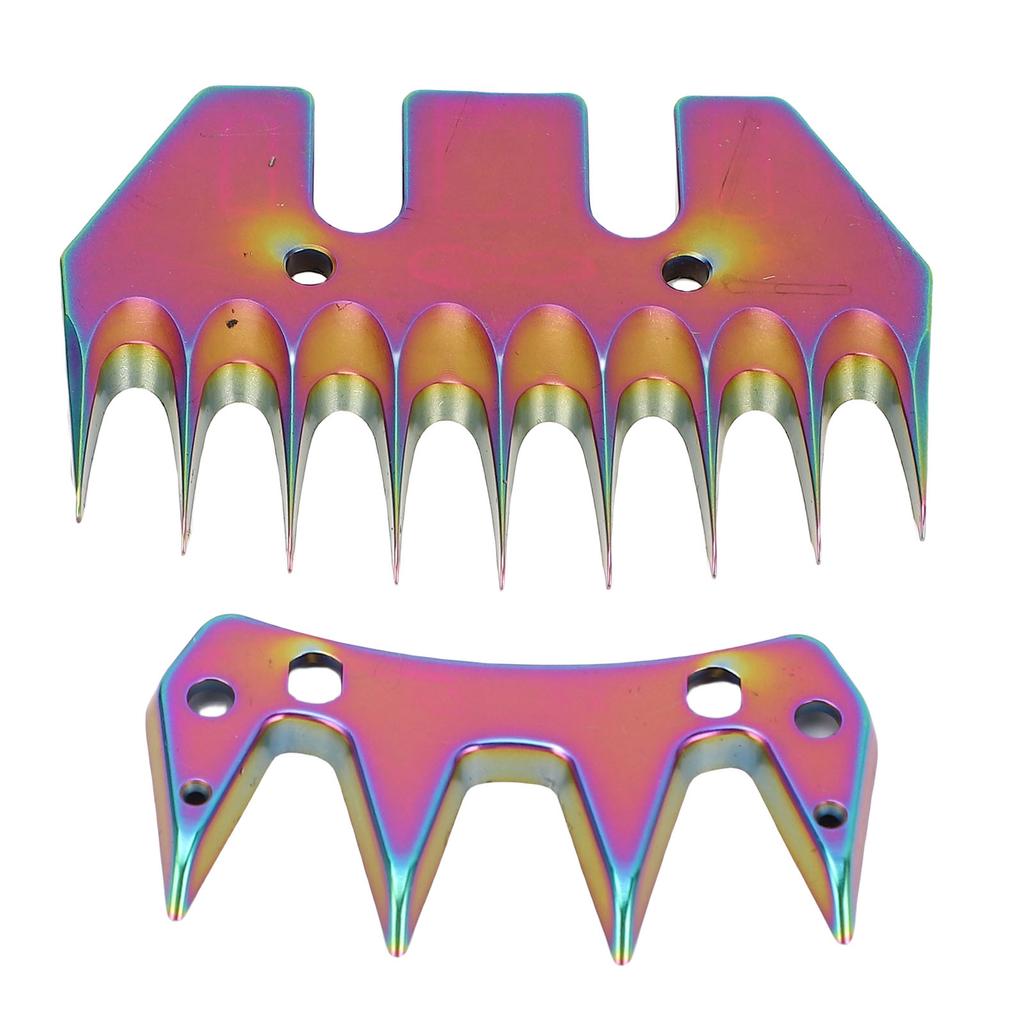 Sheep Shears Blades Replacement 9 Tooth Straight Teeth for Alpacas Clippers Electric Wool Cutters