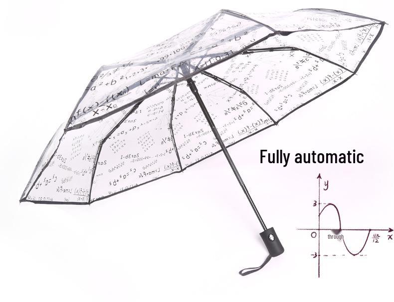 Paraguas Transparente Lindo de Dibujos Animados – Recomendado por Influencers, Ideal para Estudiantes y Sesiones de Fotos