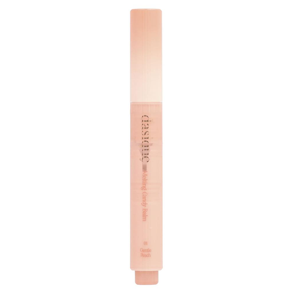 DASIQUE Melting Candy Balm, 01 Gentle Peach, 1.5g (0.05oz)