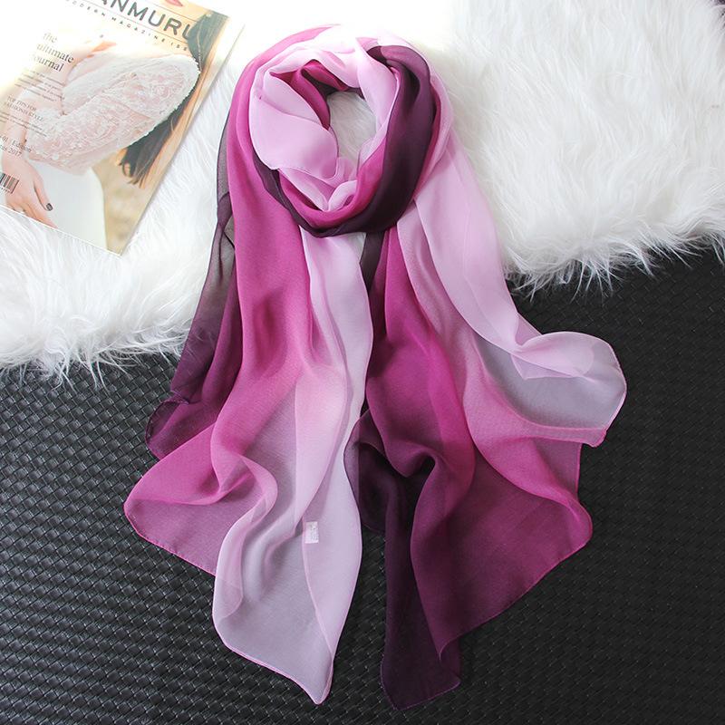 new fashionable all-match all-season 50x160cm Muslim Ramadhan Festival jersey chiffon material scarf shawl beach towel