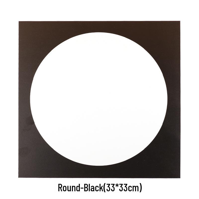 Children's Art Craft Cardstock: 20 Sheets of Colored, Thick, Square Paper with Round Borders