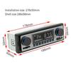ABNR 4-Kanal 60W Bluetooth Autoradio Kunststoff Auto MP3-Player Plug-In USB-Stick Autoradio Mit Verkabelungsschutzfunktion Für Auto