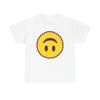 Trippy Smiley Face Groovy Graphic T Shirt Unisex Heavy Cotton Tee Gift New