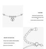 2025 Trendy Women's 925 Sterling Silver Bead Anklet: Summer Fashion Ankle Chain Jewelry