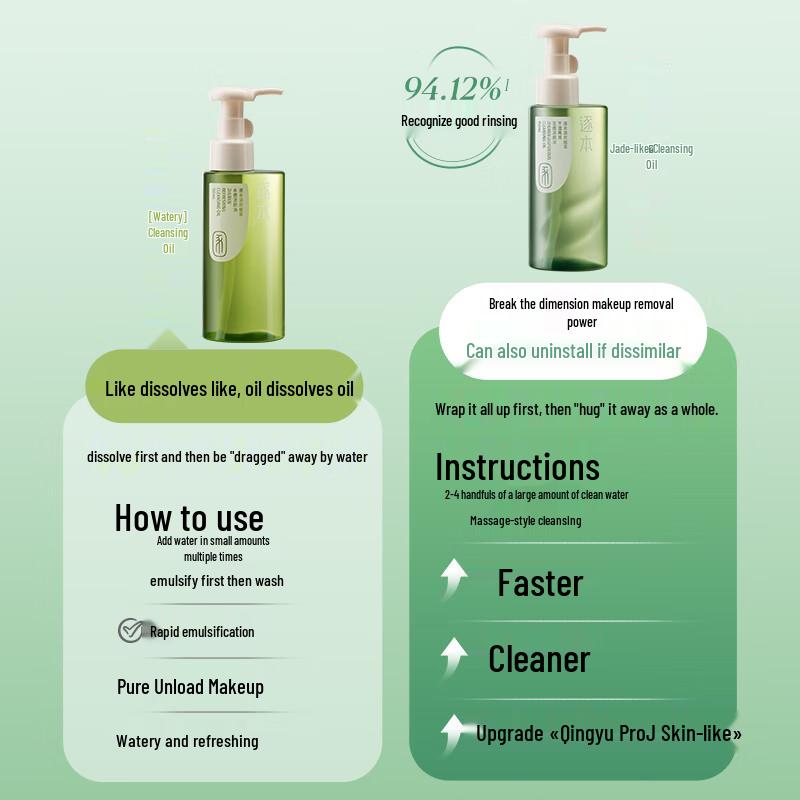 Zhuben Qinghuan Refreshing Plant Makeup Remover Oil