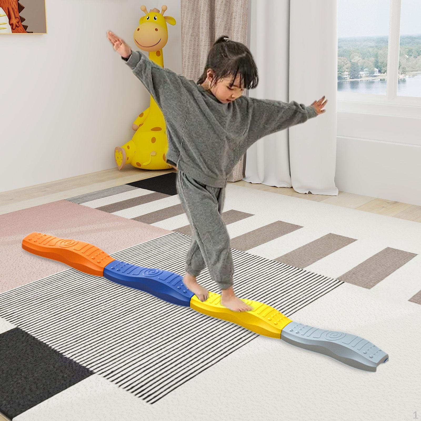 

Body Coordination Multiple Obstacle Course Interactive Stepping Stone Game Stones Kids 4Pcs A