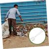 GLEAVI 1 Piece Long Garbage Tongs, Garbage Gripper, Garbage Tongs with Grill Scissors, Outdoor Tool, Garbage Picking Tool, Garbage Tracking