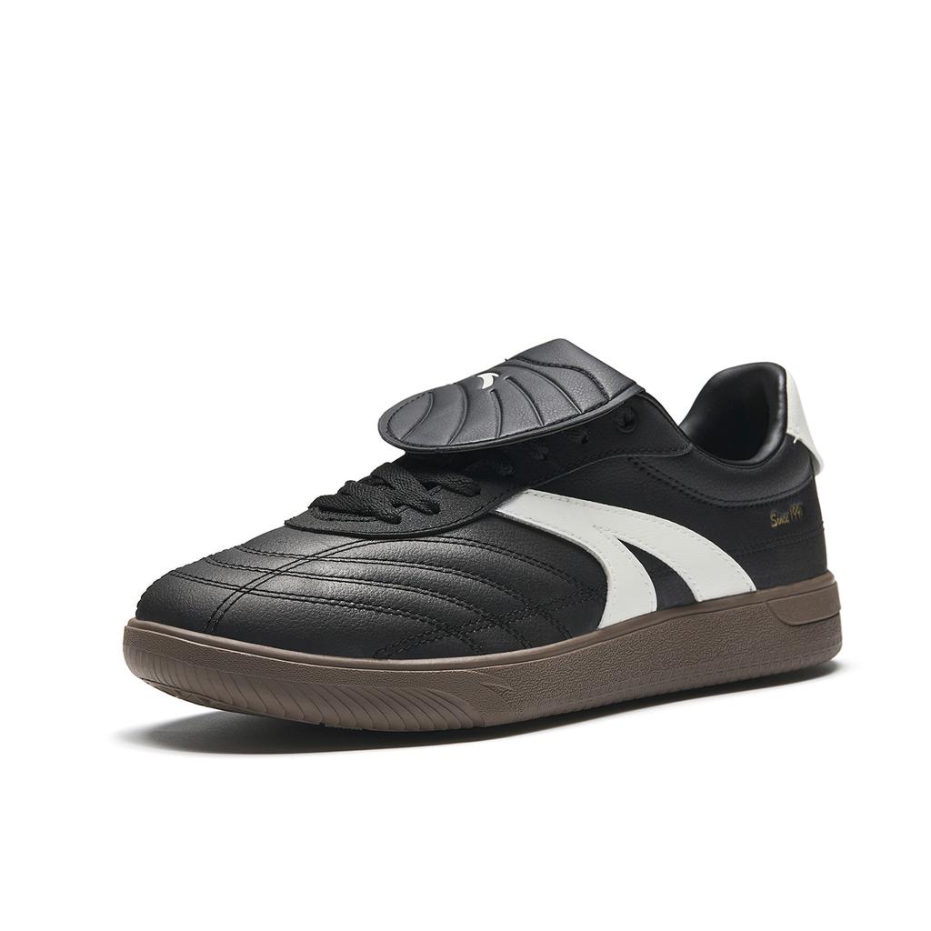 Anta Flap Shoe Skateboard Shoes Men's Basic Black/Ivory White 912628069-6