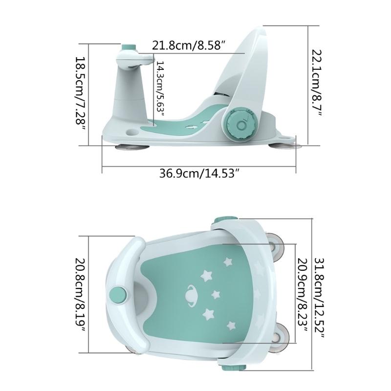 Foldable Bath Chair Versatile Baby Bath Solution Portable Baby Bathtub Aid for Babies Convenient Bathing Experience