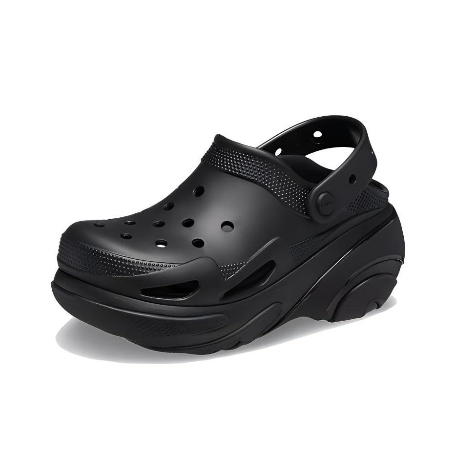 Crocs Zueco Bubble Crush Triple Negro Zapatillas Unisex 210061-0WC