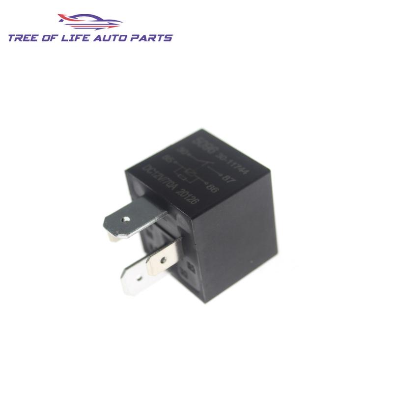 1/2/5/10x 12V 70A 4pin Relay For Ford Focus Fusion Land Rover Discovery Range Rover Sport Jaguar XF V23136-J4-X62 5M5T14B192EA