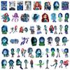 50 New Ruby Gillman Kraken Siren Doodle Stickers Suitcase Notebook Waterproof Stickers