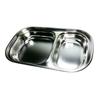 Heart To Heart 2-piece Snack Plate, Silver, 1 Piece, Popular Korean Parenting Items