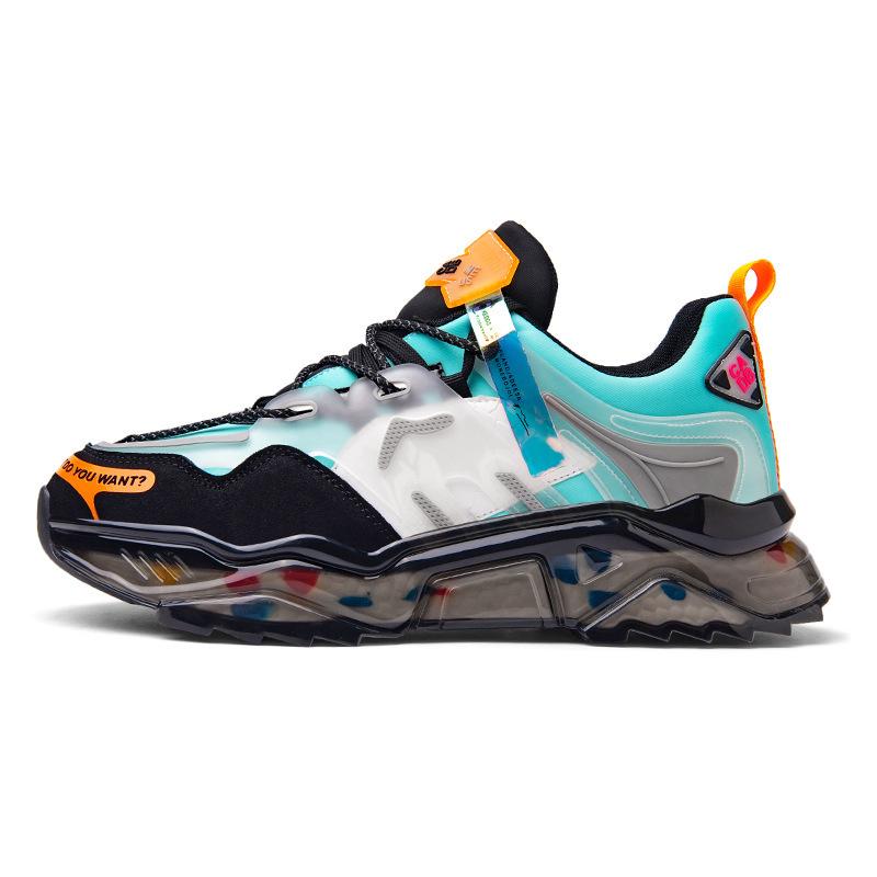 

2025 Чоловічі весняні дихаючі кросівки для бігу в корейському стилі попкорн 41