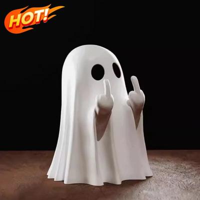 Cute Desktop Little Ghost Decorative Statue, Suitable for Outdoor Decoration At Festival Parties, Coffee Table Small Ornaments