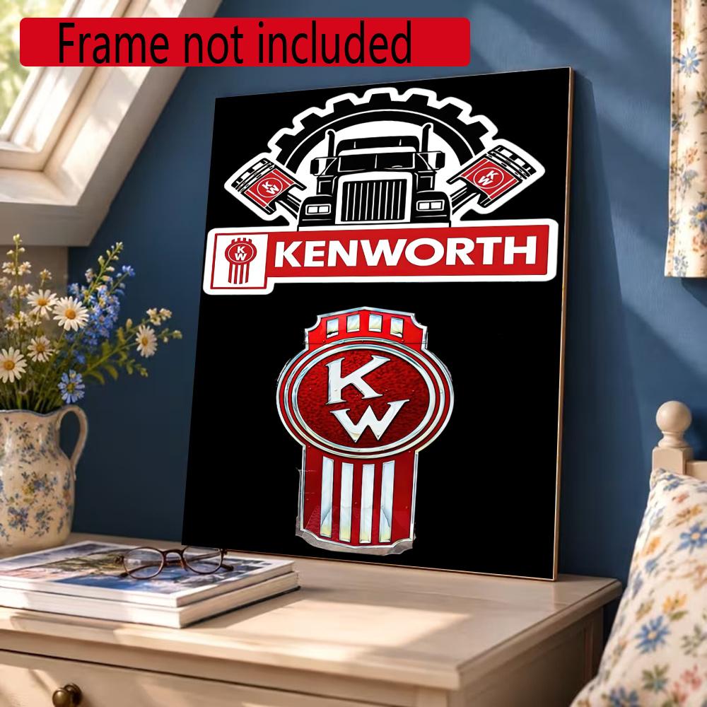 Kenworth 5D Round Diamond Painting Kit Diamond Embroidery Painting Rhinestones Mosaic Frameless Handwork Decoration Arts