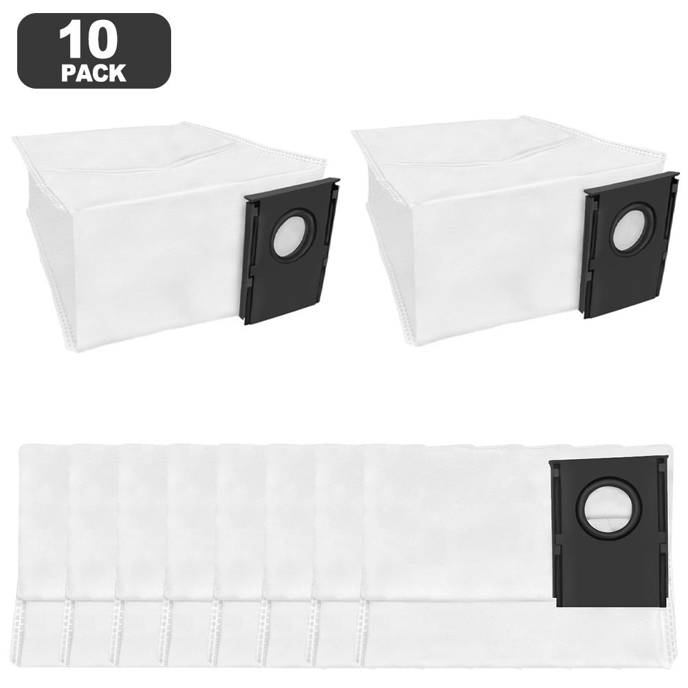 High Capacity Replacement Dust Bags for Eureka J15 Max Ultra Self Emptying Robot Vacuum with Advanced Filtration 4 or 10 Pieces