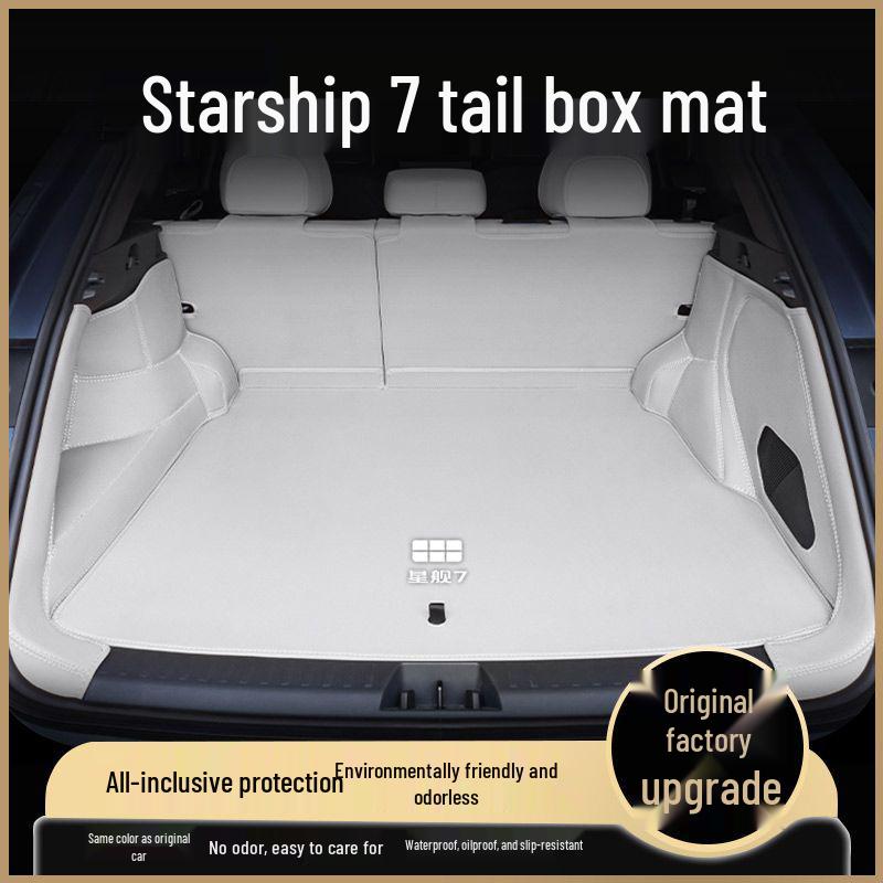 Galaxy Starship 7EM-i Trunk Mat: Full-Coverage Interior Modification Accessory