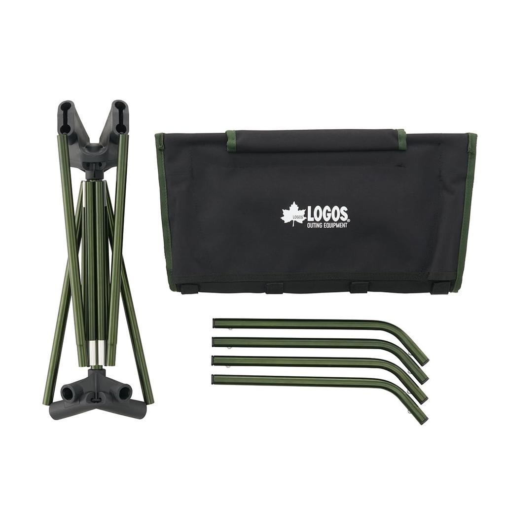 LOGOS 4WAY 7075 Kbelíkové křeslo, kempingové, venkovní, skládací, duralové, polohovací, s vysokým opěradlem, nosnost 120 kg, 73329006