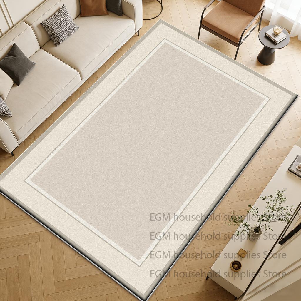 Modern Fashion Carpet Luxury Living Room Family Bedroom Play Geometric Customizable Rug Indoor Washable Non-slip Floor Mat Study