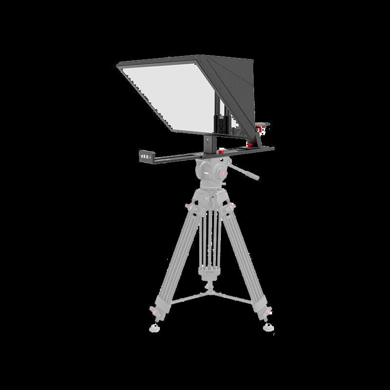 JS17PLUS Portable Teleprompter for Smartphones, Tablets & DSLR Cameras