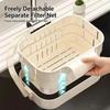 Foldable Hanging Sink Strainer Basket Colander Kitchen Food Fruit Residue Filter for Kitchen Organization Use
