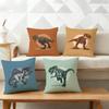 JJurassic Dinosaur Pillow Case for Sofa Living Room Home Office Decor Protective Cover