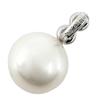 Pendant Top Silver Women Pearl Used