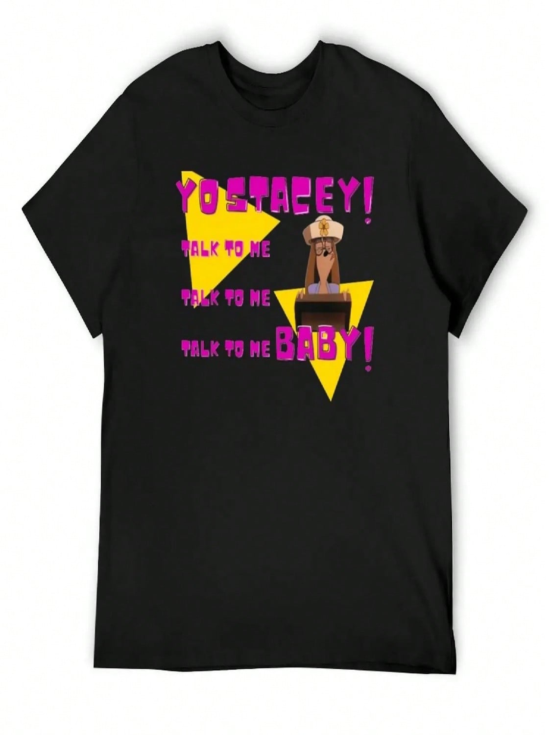 Yo Stacey! T-Shirt Summer Shirt Tops Clothing Topping unisex Graphic T-Shirts Anime S разноцветный