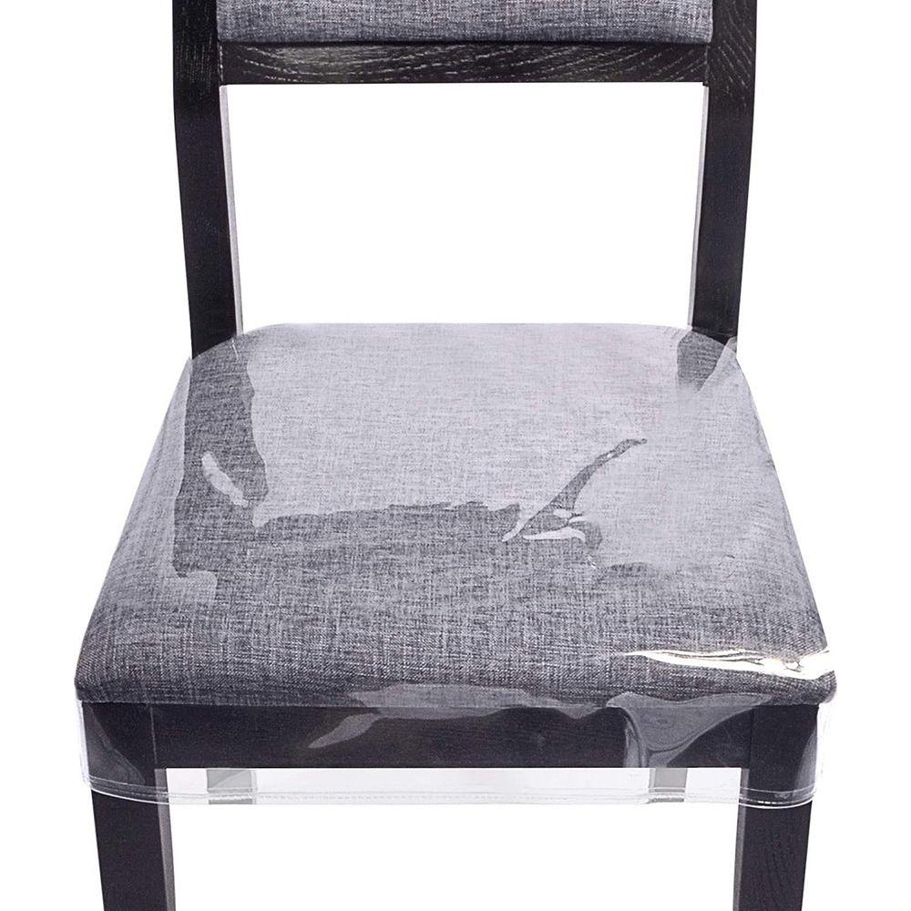 Coprisedia Trasparente in PVC Impermeabile Protezione Mobili in Plastica Trasparente Resistente ai Graffi Antipolvere Coprisedile per la Casa