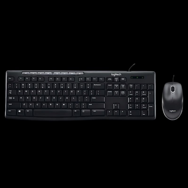Logitech MK200 Wired Keyboard and Mouse Combo