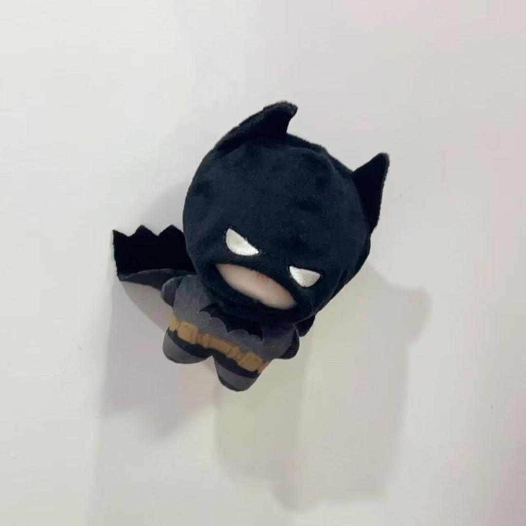 Anime Bat Man 10 Cm Mini Doll Star Idol Fans Doll Red Hood Nightwing Dick Grayson Jason Tod Attribute Printed Cotton Doll Gift