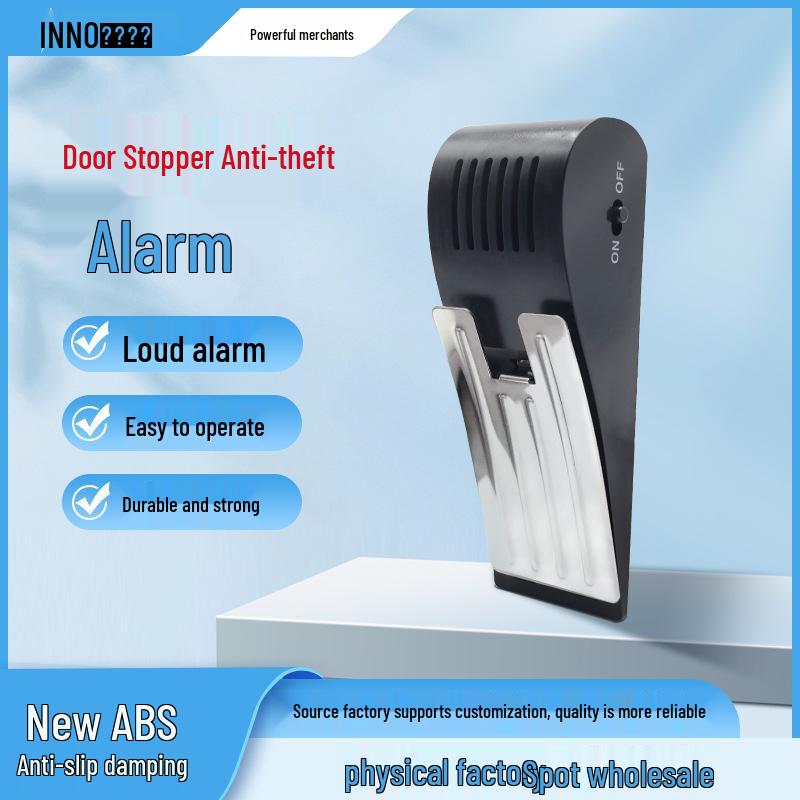Portable Anti-Theft Door Stopper and Alarm for Business Trips and Travel – Ideal for Single Women's Safety in Apartments