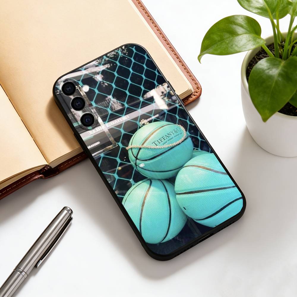 Love Basketball Phone Case For Samsung Galaxy A73,A72,A71,A70,A53,A52,A51,Others Soft Black Cover
