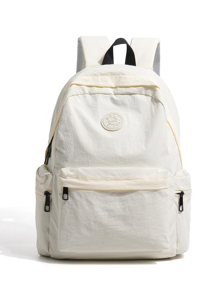 Schoolbag Casual Student School Bag Female College Student Niche Design Simple Lightweight Large Capacity Backpack High School Student Backpack Male