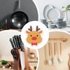 Festive Holiday Christmas Cleaning Sponges Kitchen & Bathroom Cleaning - snowman, Gloves,Elk,snowflake