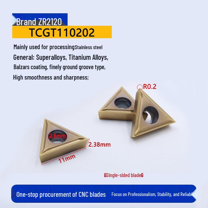 TCMT11 Triangle Carbide Lathe Tool for CNC Inner Hole Boring