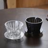 Wave Coffee Dripper  Eye Pour Over Coffee Funnel Filter Cups Coffee Maker Flat Bottom Increase Uniformity