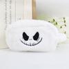 Jack Halloween Plush Makeup Bag With Zipper Storage For Students And Daily Use