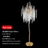 Elegant Crystal Table Lamp: French Art Deco Branch Design for Luxury Living and Dining Spaces