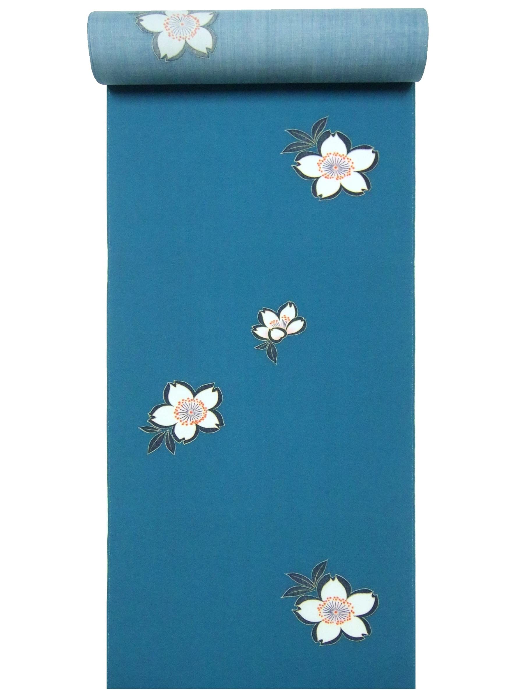 

Wool kimono cloth storehouse blossom pattern u-31 color/cherry