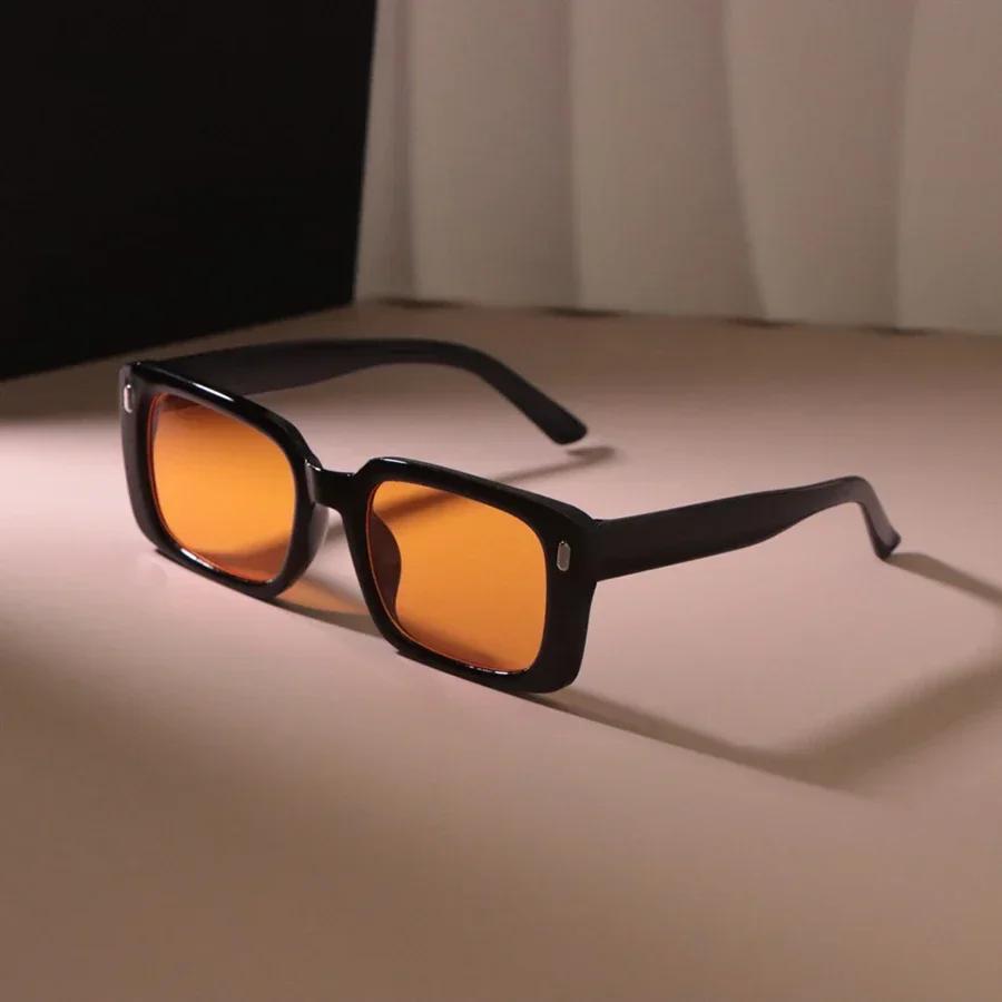 

Квадратные Солнцезащитные Очки Женские Мужские Классические Винтажные Модные Очки для Личности Стильные Повседневные Минималистичные Other