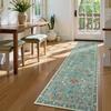 Corridor Carpet Long Runner Rug Green Insect Mat Leaf Carpets Soft Machine Washable Floor Mat Hallway Home Decoration Rugs