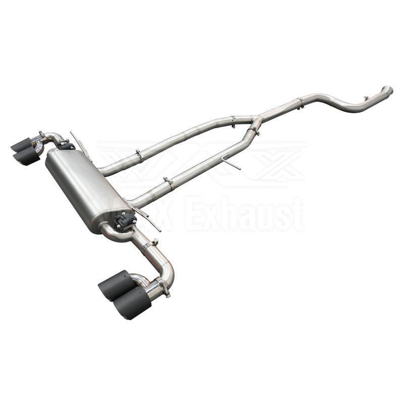 BMW Z4 G29 (2018-2026) Stainless Steel Cat-Back Exhaust System with Carbon Fiber Tailpipe