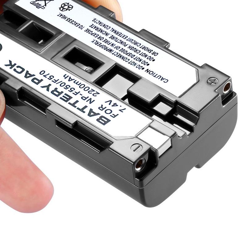 F550 Battery for Sony NP-F570 Camcorder, Camera & Fill Light - Fully Decoded Lithium Replacement.