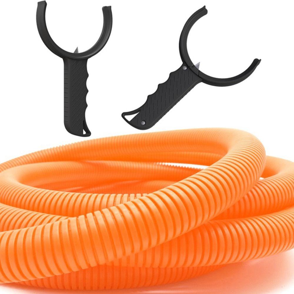 Efficient Hose Cutting Tool Sharp Ventilation Hose Cutter PE Pipe Special Cutter For Hose Cutting