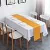 12x108 Inch Table Runner Solid Color Tablecloth Luxury Dining Table Decoration  Wedding Decoration