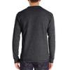 Men's Long-Sleeve Henley Crew Neck T-Shirt for Autumn and Winter