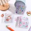 Kawaii Students Mini Planner 3 Hole Hand Book Binder Notebook Photo Album Binder Ring Notebook Loose Leaf Notebook