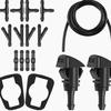 Ugello Lava-tergicristallo Compatibile per Chrysler Jeep Dodge 5303833AA 5116079AA